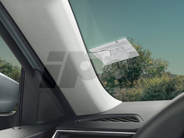 Windshield Ticket Clip - Genuine Volvo 31403186