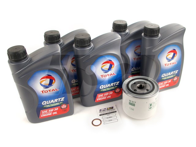 Oil Change Kit 5W-30 (Motul X-Clean EFE) - B21 B23 B230 Turbo + B234 -  Volvo 18818 3517857 OE Fluids XREF 5W30