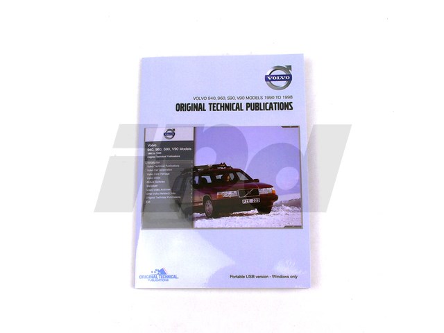 Digital Parts & Service Manual 940 960 S90 V90 for Volvo Otp