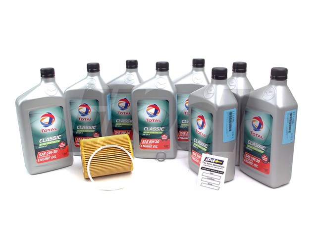 Oil Change Kit 5W-30 Synth Blend, Total Oil - SI6 