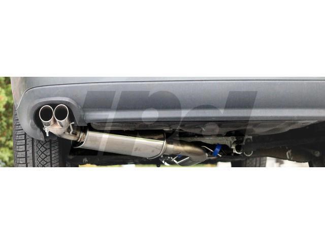 SS Oval Tube Catback Exhaust 04-07 S60R/ V70R for Volvo - IPD 120056