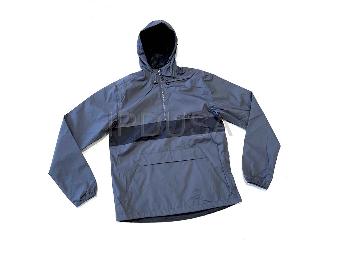 IPD Zipped Pocket Anorak Pullover Jacket Large